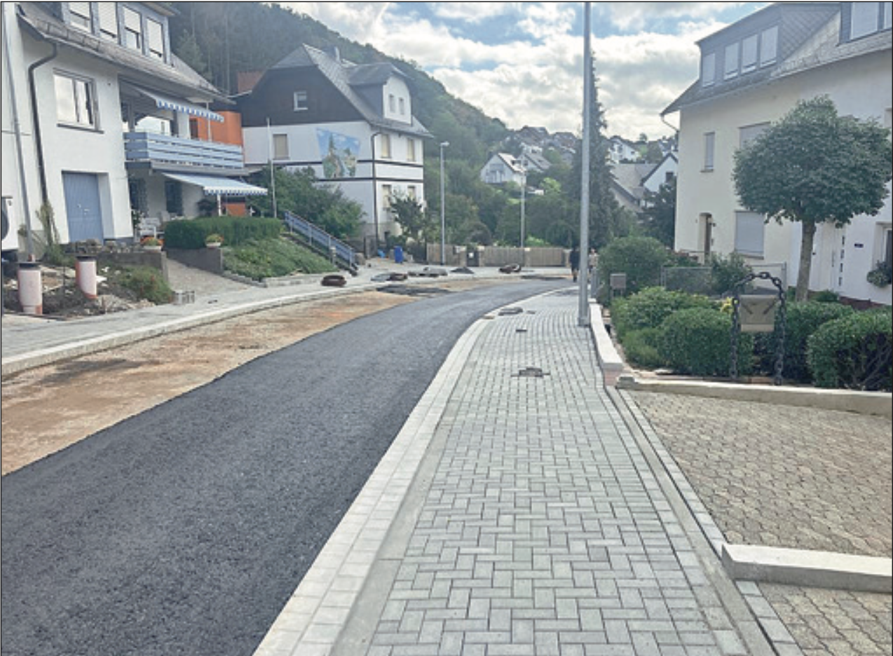 Ausbau der Wellmicherstraße geht voran