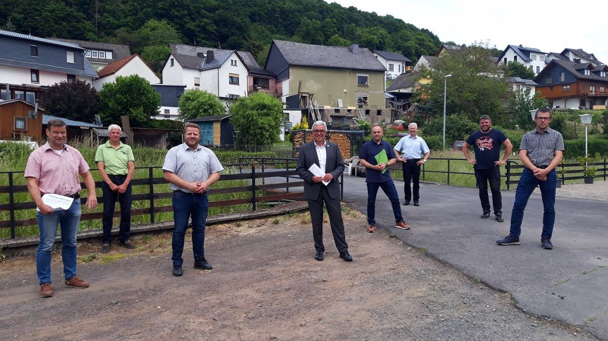 Ausbau der Ortsdurchfahrt L 334 “Wellmicherstraße” in Dahlheim