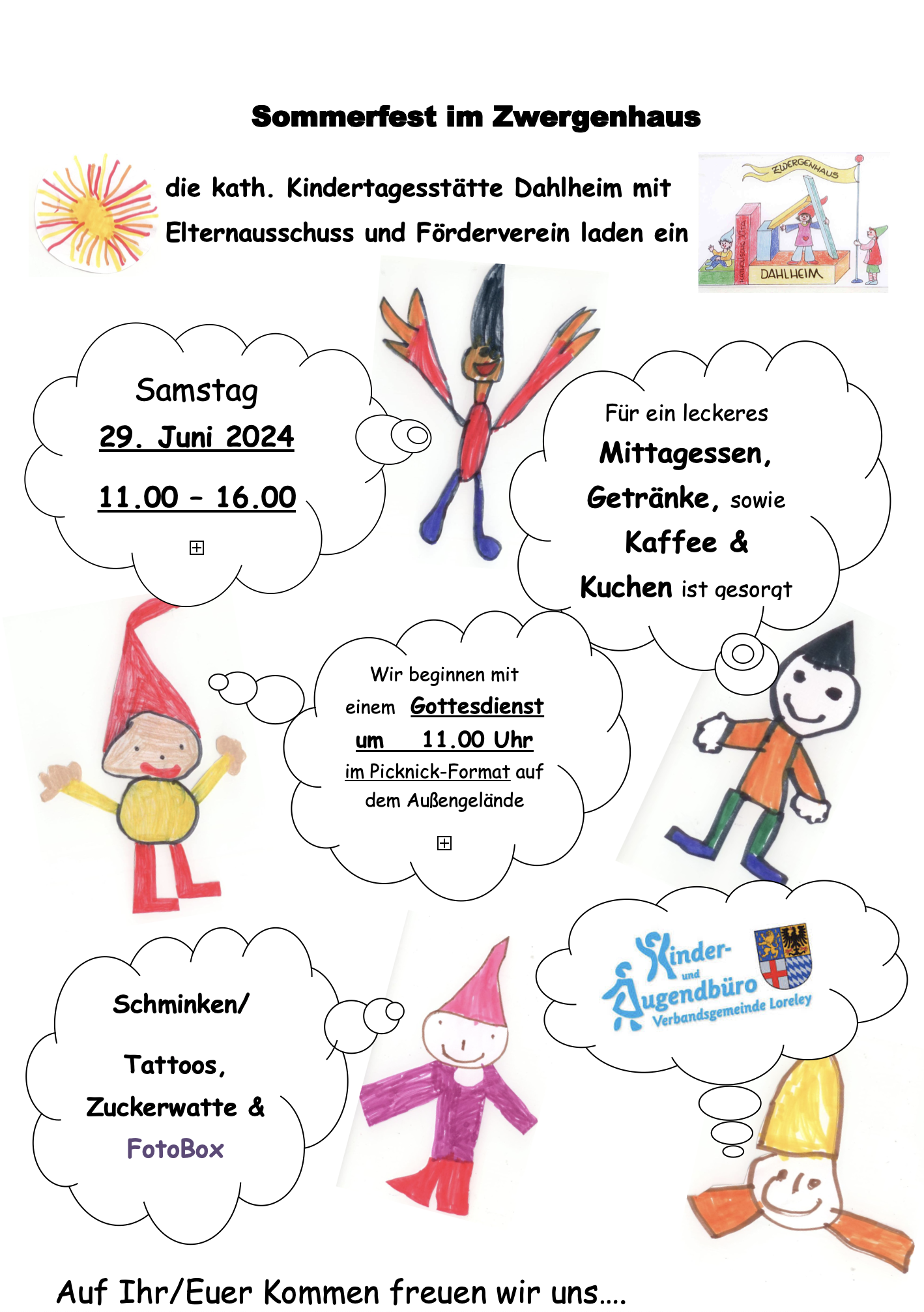 Sommerfest im Zwergenhaus am 29. Juni