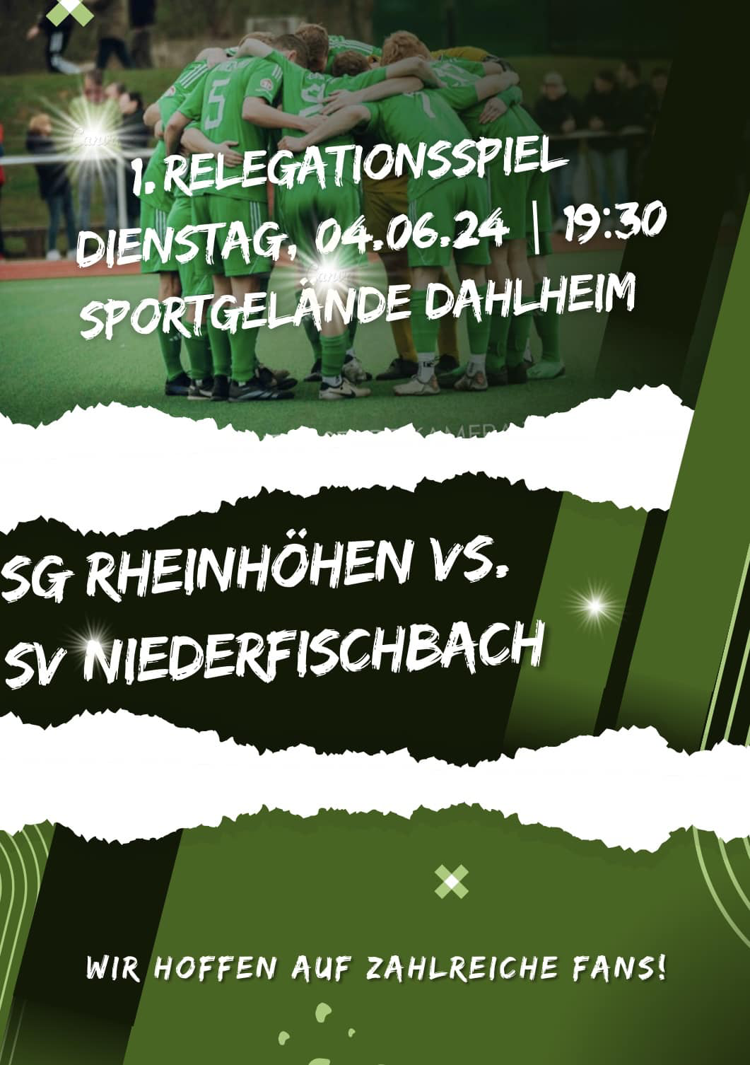 Erstes Relegationsspiel am Dienstag in Dahlheim