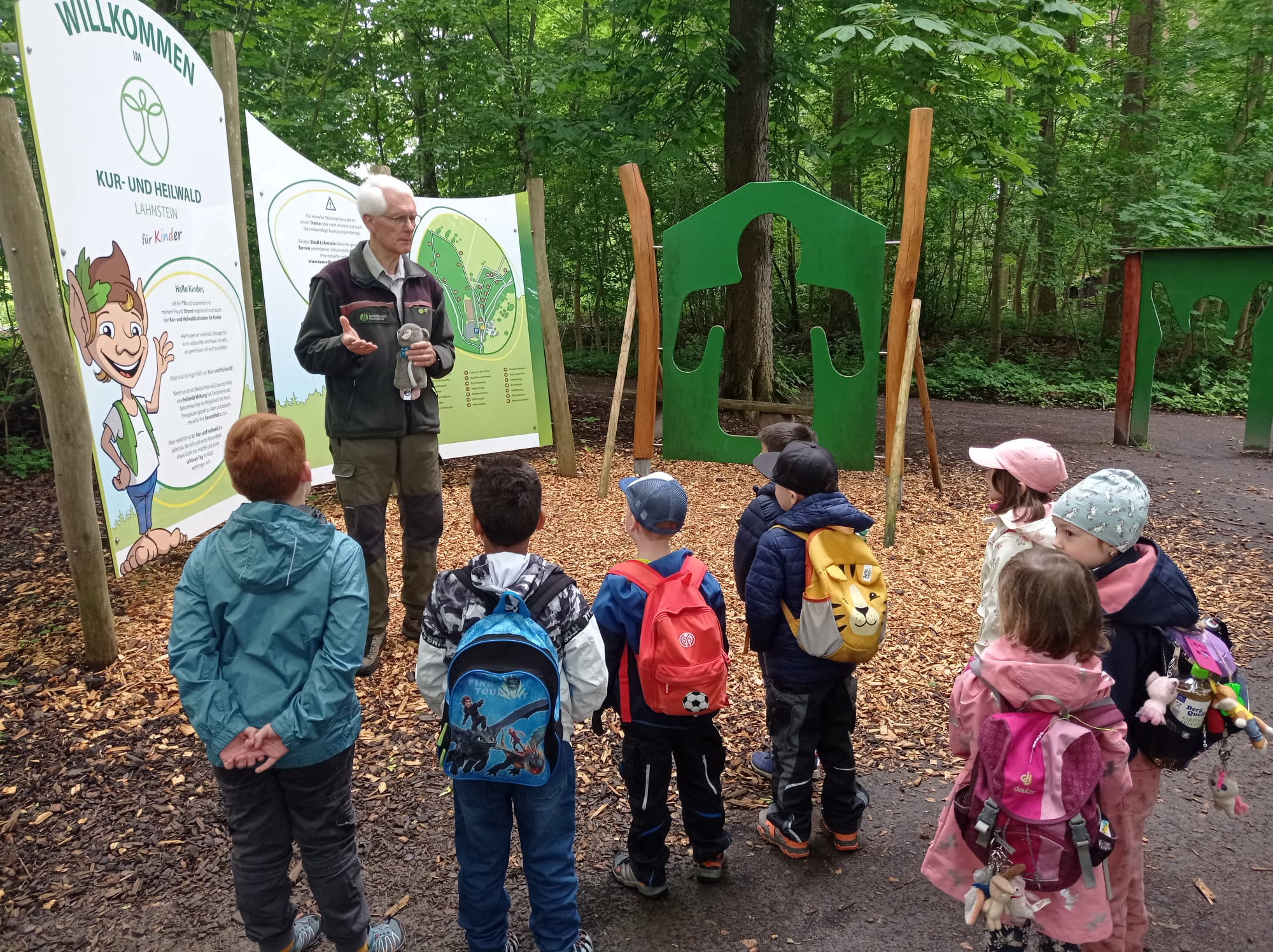 Unterwegs im Lahnsteiner Heilwald