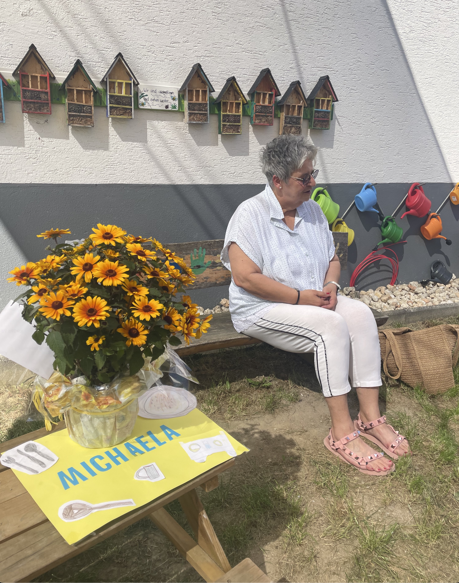 Im Zwergenhaus hieß es vergangene Woche, Abschied nehmen….